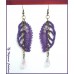 Boucles d'oreilles en dentelle